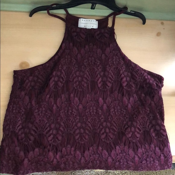 Kendall & Kylie Lace Crop Top! - Picture 1 of 3